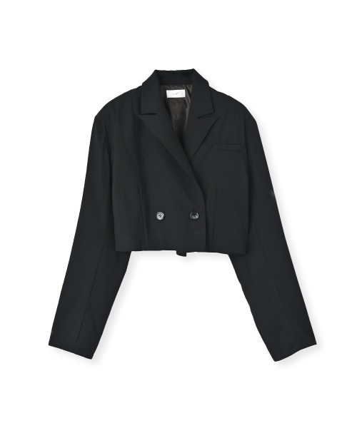 marjour(マージュール)の「SPENCER JACKET(テーラードジャケット・レディース・ブラック・M)」の6枚目の写真