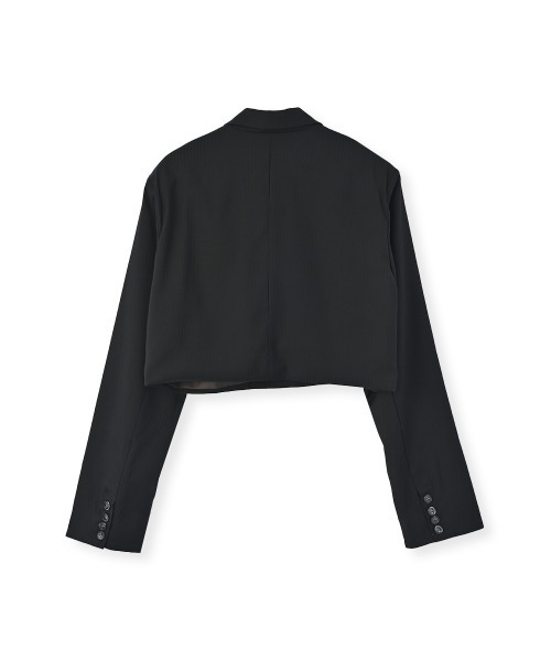 marjour(マージュール)の「SPENCER JACKET(テーラードジャケット・レディース・ブラック・M)」の7枚目の写真