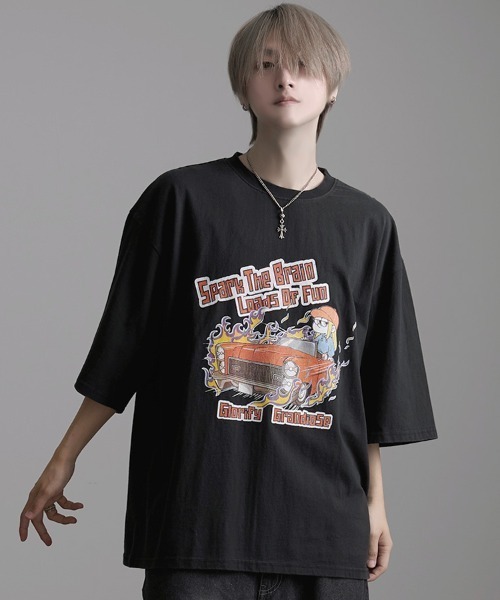 SILVER BULLET(シルバーバレット)の「『SILVER BULLET SELECT AP/シルバーバレットセレクト』プリント半袖Tシャツ(Tシャツ/カットソー・メンズ・F/G/H/I/J/K/L/M/N/O/P/Q/R/S/T/C/B/E/D/A・XL/L/M)」の3枚目の写真