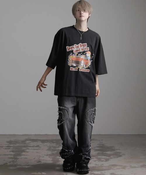 SILVER BULLET(シルバーバレット)の「『SILVER BULLET SELECT AP/シルバーバレットセレクト』プリント半袖Tシャツ(Tシャツ/カットソー・メンズ・F/G/H/I/J/K/L/M/N/O/P/Q/R/S/T/C/B/E/D/A・XL/L/M)」の22枚目の写真