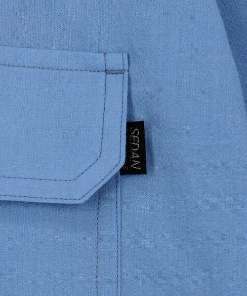 [試着のみ] SEDAN ALL-PURPOSE 開襟シャツ SEDAN ALL-PURPOSE (セダンオールパーパス) Gingham Plaid Open