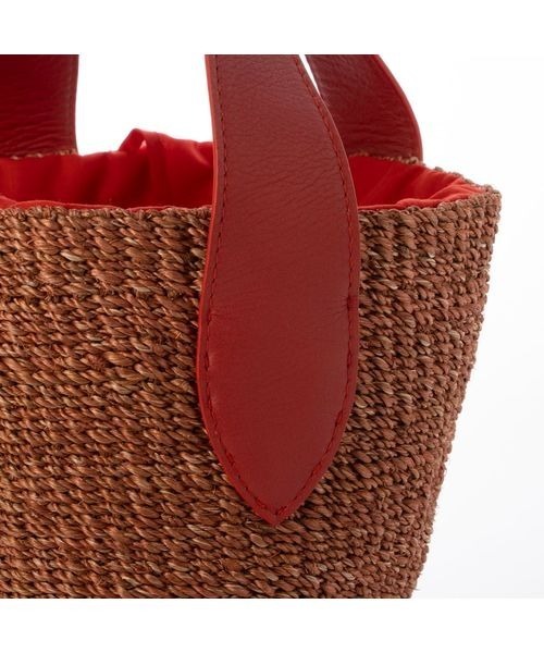 Mode et Jacomo（モードエジャコモ）の「【POMTATA】バッグ（トートバッグ・レディース・レッド/グレー/ダークベージュ/ブラウン・FREE）」の9枚目の写真