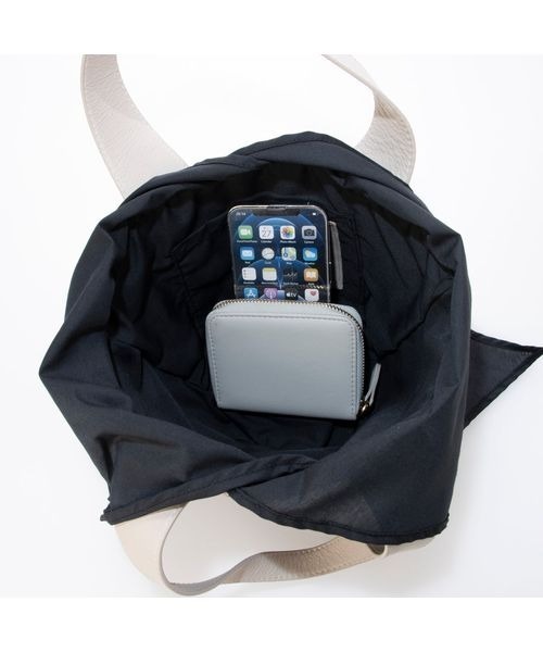 Mode et Jacomo（モードエジャコモ）の「【POMTATA】バッグ（トートバッグ・レディース・レッド/グレー/ダークベージュ/ブラウン・FREE）」の8枚目の写真