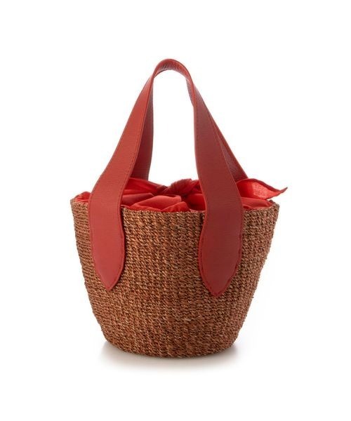 Mode et Jacomo（モードエジャコモ）の「【POMTATA】バッグ（トートバッグ・レディース・レッド/グレー/ダークベージュ/ブラウン・FREE）」の6枚目の写真