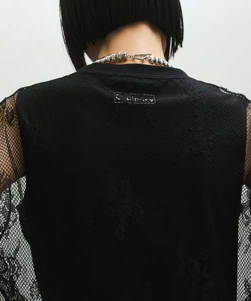 セール】レースTEE（Tシャツ/カットソー）｜ADAM ET ROPE