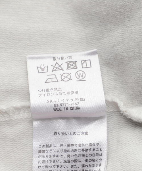 WHITELAND(ホワイトランド)の「WHITELAND/ホワイトランド/YAN-GANT-Y-TAN TEE(Tシャツ/カットソー・レディース・アイボリー・F)」の3枚目の写真