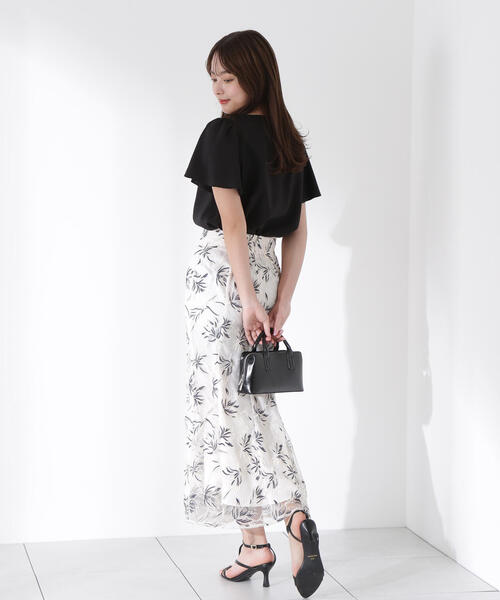 PROPORTION BODY DRESSING(プロポーションボディドレッシング)の「タックパールバーブラウス / 1215110506(シャツ/ブラウス・レディース・ブラック/ブルー/ホワイト系その他・SMALL/MEDIUM)」の14枚目の写真