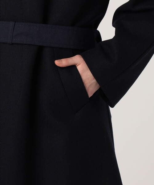 TOMORROWLAND （トゥモローランド）の「MARINA YEE NAVY+NAVY Imper（トレンチコート・レディース・ネイビー・0）」の12枚目の写真