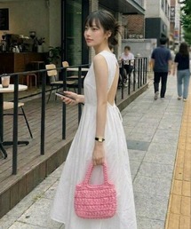 バックオープンノースリOP