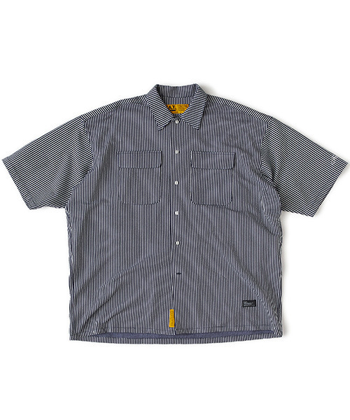 FAT(エフエイティー)の「GIGARSEY(シャツ/ブラウス・メンズ・ホワイト/ネイビー・JUMBO(XXL)/FAT(XL)/SKINNY(L)/TITCH(M))」の2枚目の写真