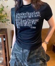 Vipoa（ヴィポア）の「ロゴスリムTEE（Tシャツ/カットソー）」