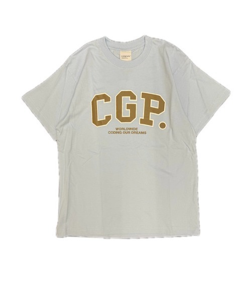 _0125_krc☺︎【新品タグ付き】emmtheshop/T-shirt CGP arch logo t-shirt CBEUUTS001（Tシャツ/カットソー