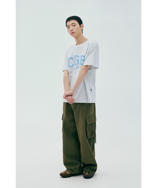 codegraphy(コードグラフィー)の「CGP arch logo t-shirt CBEUUTS001(Tシャツ/カットソー・メンズ・スカイブルー/杢グレー/クリーム/黄土色系/ネイビー/ブラウン/ホワイト/ブラック・MEDIUM/SMALL/LARGE)」の12枚目の写真