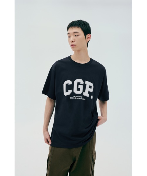 【CODEGRAPHY】★男女兼用★CGPウォッシュドARCロゴ半袖Tシャツ CODEGRAPHY】☆男女兼用☆CGPウォッシュドARCロゴ半袖Tシャツ