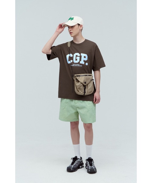 codegraphy(コードグラフィー)の「CGP arch logo t-shirt CBEUUTS001(Tシャツ/カットソー・メンズ・スカイブルー/杢グレー/クリーム/黄土色系/ネイビー/ブラウン/ホワイト/ブラック・MEDIUM/SMALL/LARGE)」の14枚目の写真