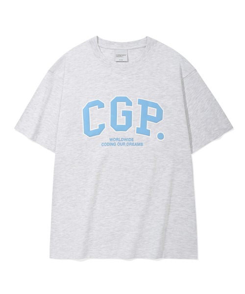 codegraphy(コードグラフィー)の「CGP arch logo t-shirt CBEUUTS001(Tシャツ/カットソー・メンズ・スカイブルー/杢グレー/クリーム/黄土色系/ネイビー/ブラウン/ホワイト/ブラック・MEDIUM/SMALL/LARGE)」の20枚目の写真