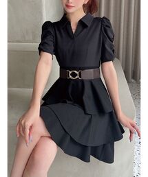 ボリュームフレアミニ」に該当するワンピースファッション通販 - ZOZOTOWN