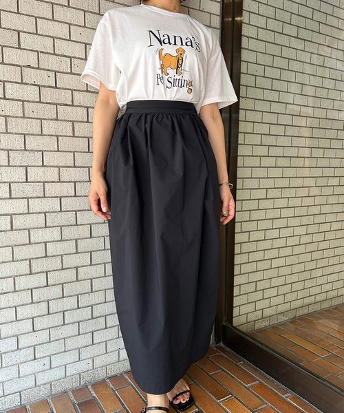 LOWO(ロワ)の「綿混アニマルプリントTシャツ カットソー(Tシャツ/カットソー・レディース・ネイビー/ブルー/ホワイト/ライトグレー・FREE)」の12枚目の写真