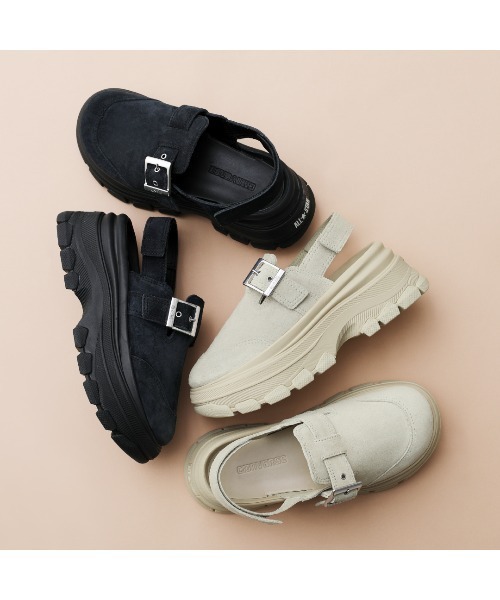 CONVERSE ALL STAR（コンバースオールスター）の「ALL STAR TREKWAVE CLOGSANDAL / オールスター　トレックウエーブ　クロッグサンダル（サンダル・レディース・ブラック・4.5/3.5/7/6）」の2枚目の写真