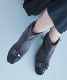 TOCCA（トッカ）の「NOBLE RIBBON SHORT STRECHBOOTS ブーツ（ブーツ）」
