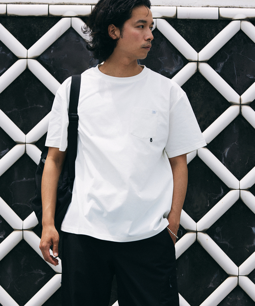 DAIWA（ダイワ）の「DAIWA / ダイワ 別注 ポケットTシャツ（Tシャツ/カットソー・メンズ・ブラック/ホワイト/ネイビー/ベージュ・MEDIUM/LARGE）」の14枚目の写真