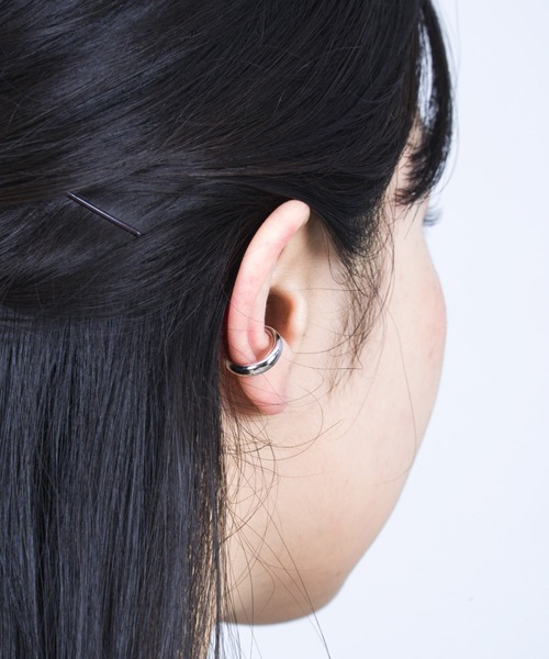 関税送込み＊Tom Wood＊925シルバー イヤーカフ ユニセックス TOMWOOD - 【片耳用】イヤ カフ シック / EAR CUFF THICK