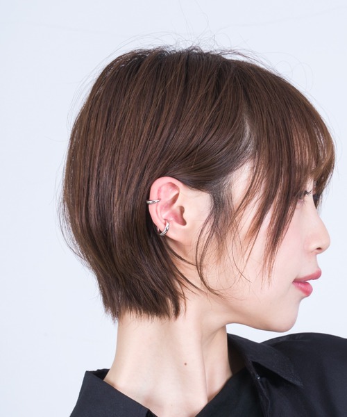 TOM WOOD（トムウッド）の「【TOMWOOD】Ear Cuff Slim　 シルバー イヤーカフ　ユニセックス（イヤーカフ・レディース・シルバー・S/M）」の11枚目の写真