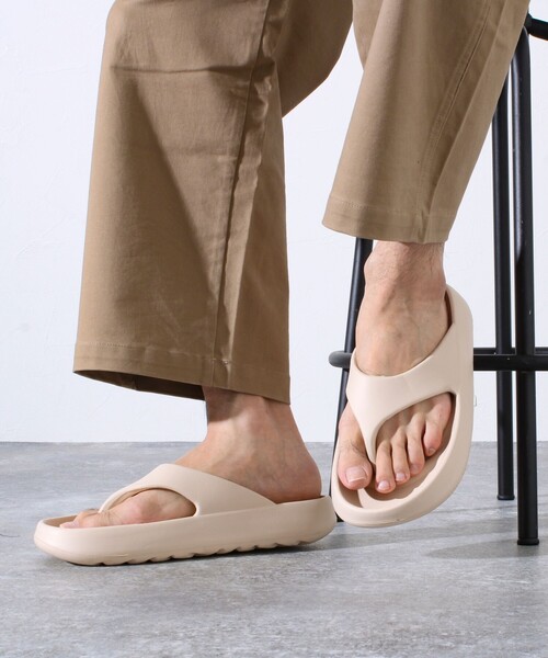 MEI（メイ）の「【MEI/メイ】Tong Sandal 2 トングサンダル（サンダル・メンズ・ブラック/ベージュ・M/L/S）」の9枚目の写真