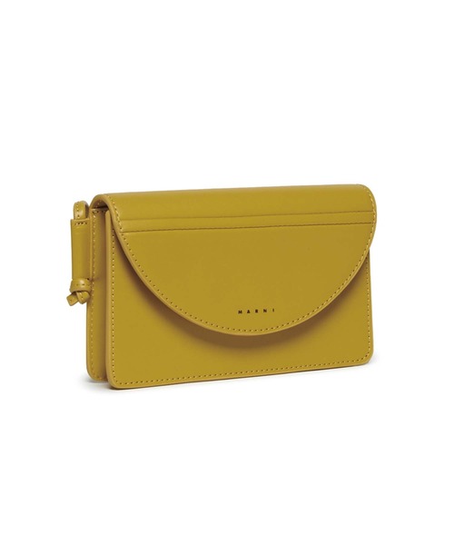 MARNI(マルニ)の「MARNI(マルニ)Kids & Junior ワンポイントロゴショルダーバッグ(ショルダーバッグ・キッズ・ブラック/レッド・ONE SIZE)」の7枚目の写真