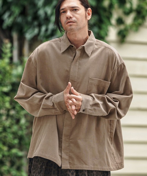 ms6152- Fly Front Corduroy Shirts コーデュロイシャツ（シャツ
