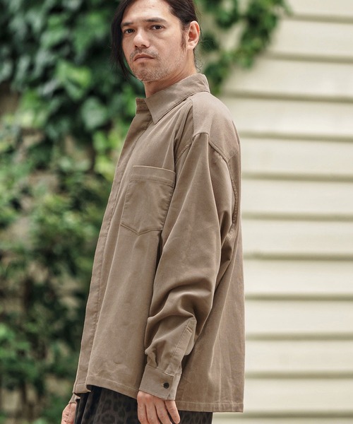 ms6152- Fly Front Corduroy Shirts コーデュロイシャツ（シャツ