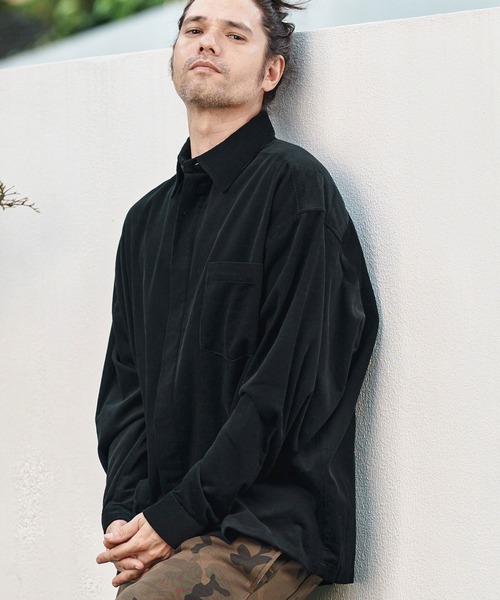 ms6152- Fly Front Corduroy Shirts コーデュロイシャツ（シャツ