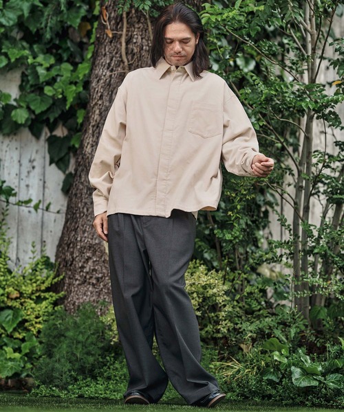 ms6152- Fly Front Corduroy Shirts コーデュロイシャツ（シャツ