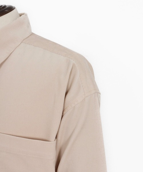 ～ クロわっさん様 16日まで専用 ～TODAYFUL コーデュロイシャツ ☆ ms6152- Fly Front Corduroy Shirts コーデュロイシャツ（シャツ