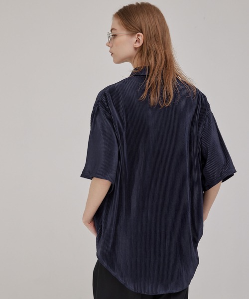 セール】オーバーサイズ プリーツ加工 ドレープ レギュラー