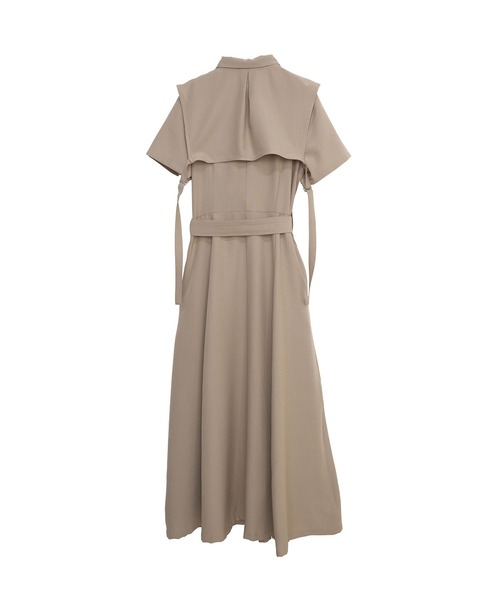 INTERPLAY（インタープレイ）の「【INTERPLAY x MAYUKO】Breeze Layer Dress（ワンピース・レディース・ベージュ/ネイビー/ブルー・FREE）」の12枚目の写真