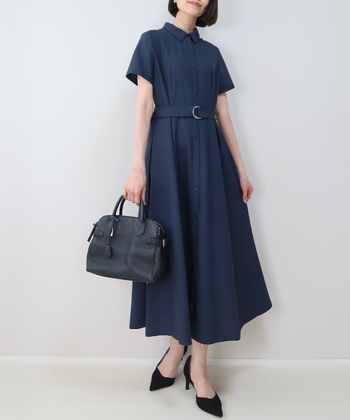 INTERPLAY（インタープレイ）の「【INTERPLAY x MAYUKO】Breeze Layer Dress（ワンピース・レディース・ベージュ/ネイビー/ブルー・FREE）」の17枚目の写真