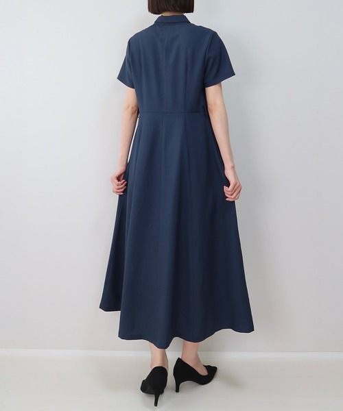 INTERPLAY（インタープレイ）の「【INTERPLAY x MAYUKO】Breeze Layer Dress（ワンピース・レディース・ベージュ/ネイビー/ブルー・FREE）」の19枚目の写真