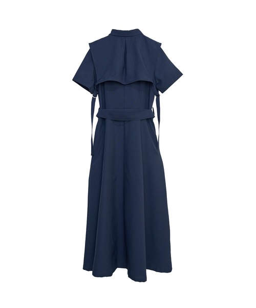 INTERPLAY（インタープレイ）の「【INTERPLAY x MAYUKO】Breeze Layer Dress（ワンピース・レディース・ベージュ/ネイビー/ブルー・FREE）」の21枚目の写真