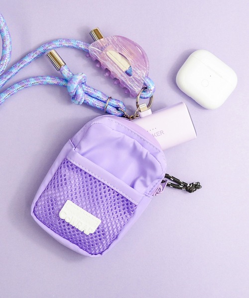 ACCOMMODE（アコモデ）の「カラップカスタムミニポーチ（ポーチ・レディース・ブラック/アイボリー/カーキ/ブルー/グレー/ミント/オレンジ/パープル・FREE）」の7枚目の写真