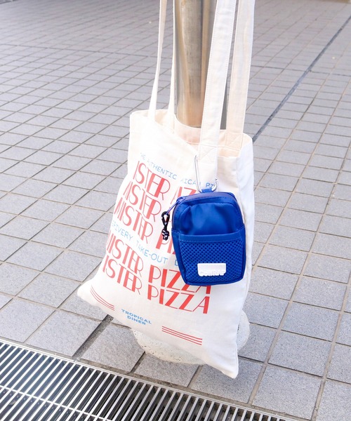 ACCOMMODE（アコモデ）の「カラップカスタムミニポーチ（ポーチ・レディース・ブラック/アイボリー/カーキ/ブルー/グレー/ミント/オレンジ/パープル・FREE）」の6枚目の写真