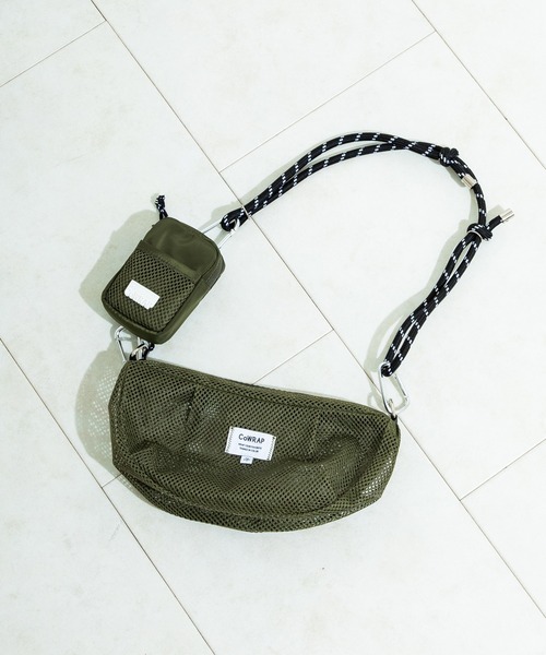 ACCOMMODE（アコモデ）の「カラップカスタムミニポーチ（ポーチ・レディース・ブラック/アイボリー/カーキ/ブルー/グレー/ミント/オレンジ/パープル・FREE）」の15枚目の写真