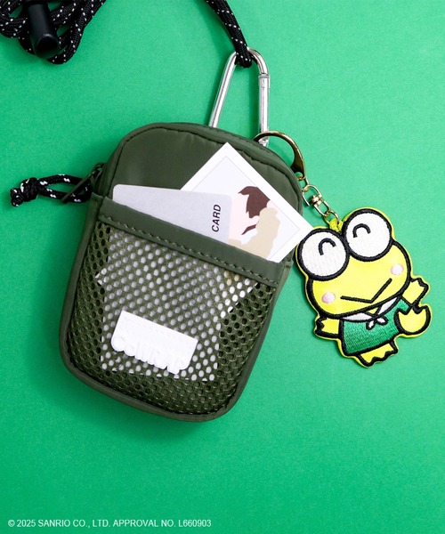 ACCOMMODE（アコモデ）の「カラップカスタムミニポーチ（ポーチ・レディース・ブラック/アイボリー/カーキ/ブルー/グレー/ミント/オレンジ/パープル・FREE）」の10枚目の写真