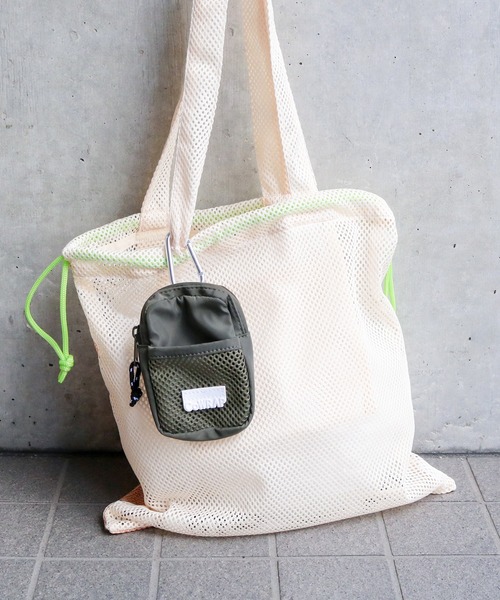 ACCOMMODE（アコモデ）の「カラップカスタムミニポーチ（ポーチ・レディース・ブラック/アイボリー/カーキ/ブルー/グレー/ミント/オレンジ/パープル・FREE）」の12枚目の写真