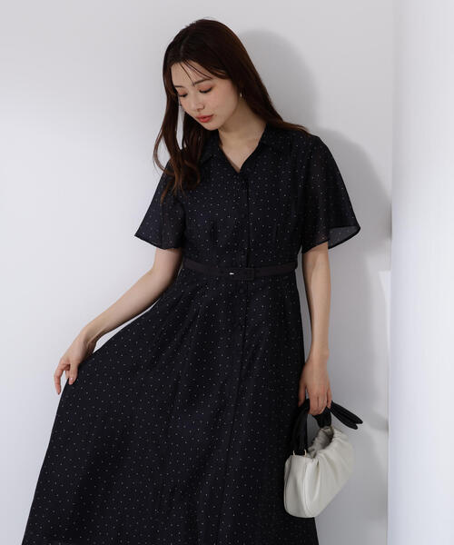 ボンポワン☆シャツワンピース☆size12 ボンポワン☆シャツワンピ☆size12