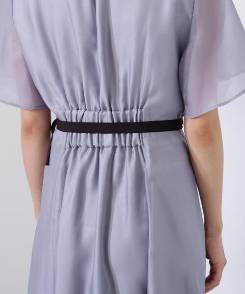 PROPORTION BODY DRESSING（プロポーションボディドレッシング）の「配色シャツワンピース / 1215240606（ワンピース・レディース・ブラック系その他/ブルー/ベージュ・SMALL/MEDIUM）」の20枚目の写真