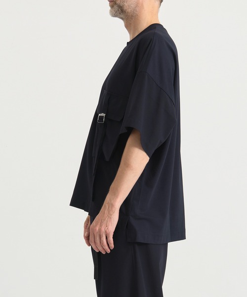 UJOHポケットベルトシャツ 別注Pocket Belt Shirts(2 WHITE): UJOH: WOMENS｜ STUDIOUS ONLINE
