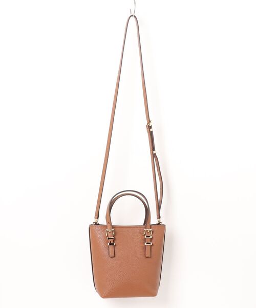 MICHAEL KORS(マイケルコース)の「QUINN トート クロスボディ エクストラスモール(ショルダーバッグ・レディース・ブラウン系・FREE)」の6枚目の写真