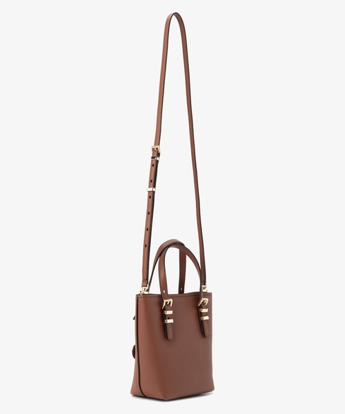 MICHAEL KORS(マイケルコース)の「QUINN トート クロスボディ エクストラスモール(ショルダーバッグ・レディース・ブラウン系・FREE)」の4枚目の写真