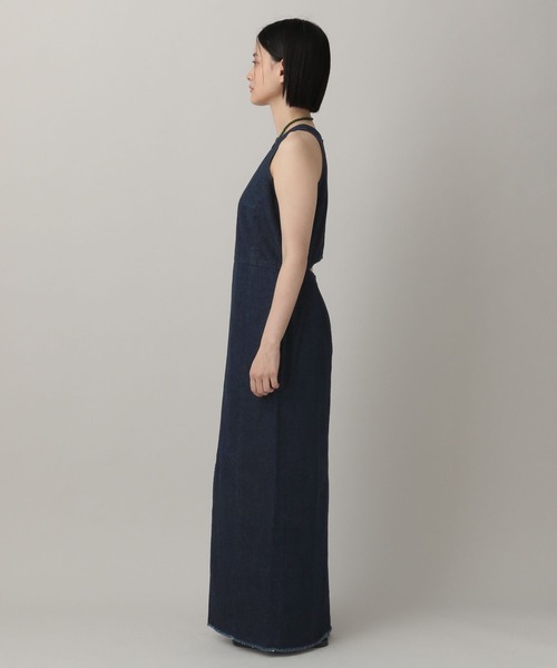 A part by(アパートバイ)の「Apbバックホールデニムワンピース(ワンピース・レディース・ネイビー/ボルドー・SMALL/MEDIUM)」の19枚目の写真